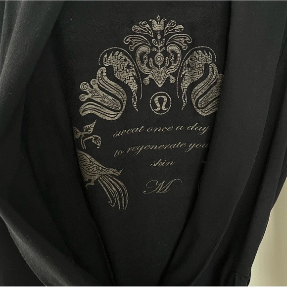 Lululemon Wrap Tie-Up Black Cardigan - Picture 8 of 8